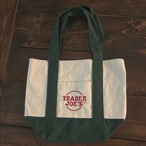 Trader Joe’s mini green tote